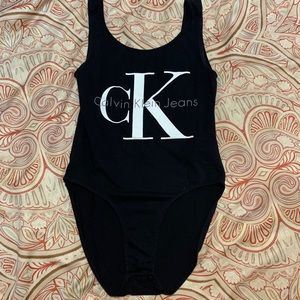 Calvin Klein black bodysuit